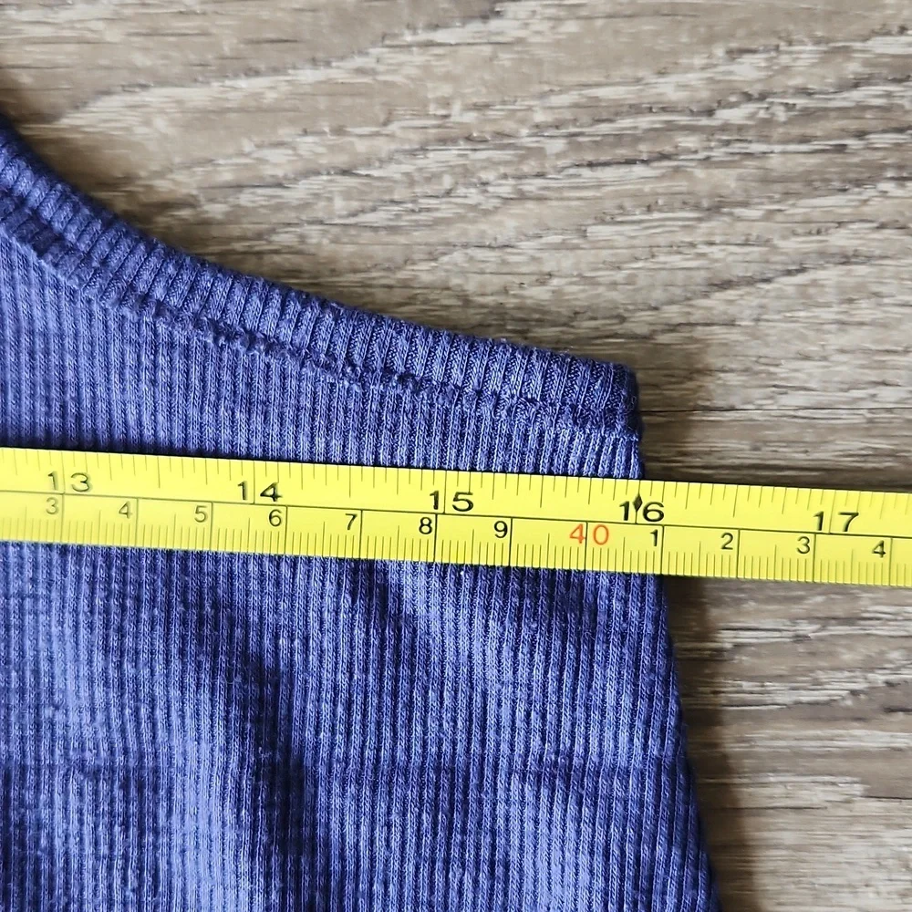 FREE PEOPLE Long Beach Tank Top Size M - Picture 9 of 9